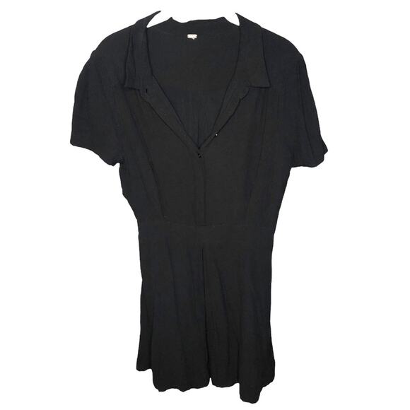 Free People Dresses & Skirts - Free People Dream Chaser Mini Dress Black Size 4